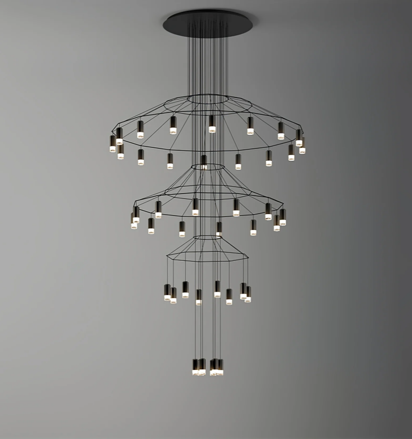Lines Chandelier - Yiarolight