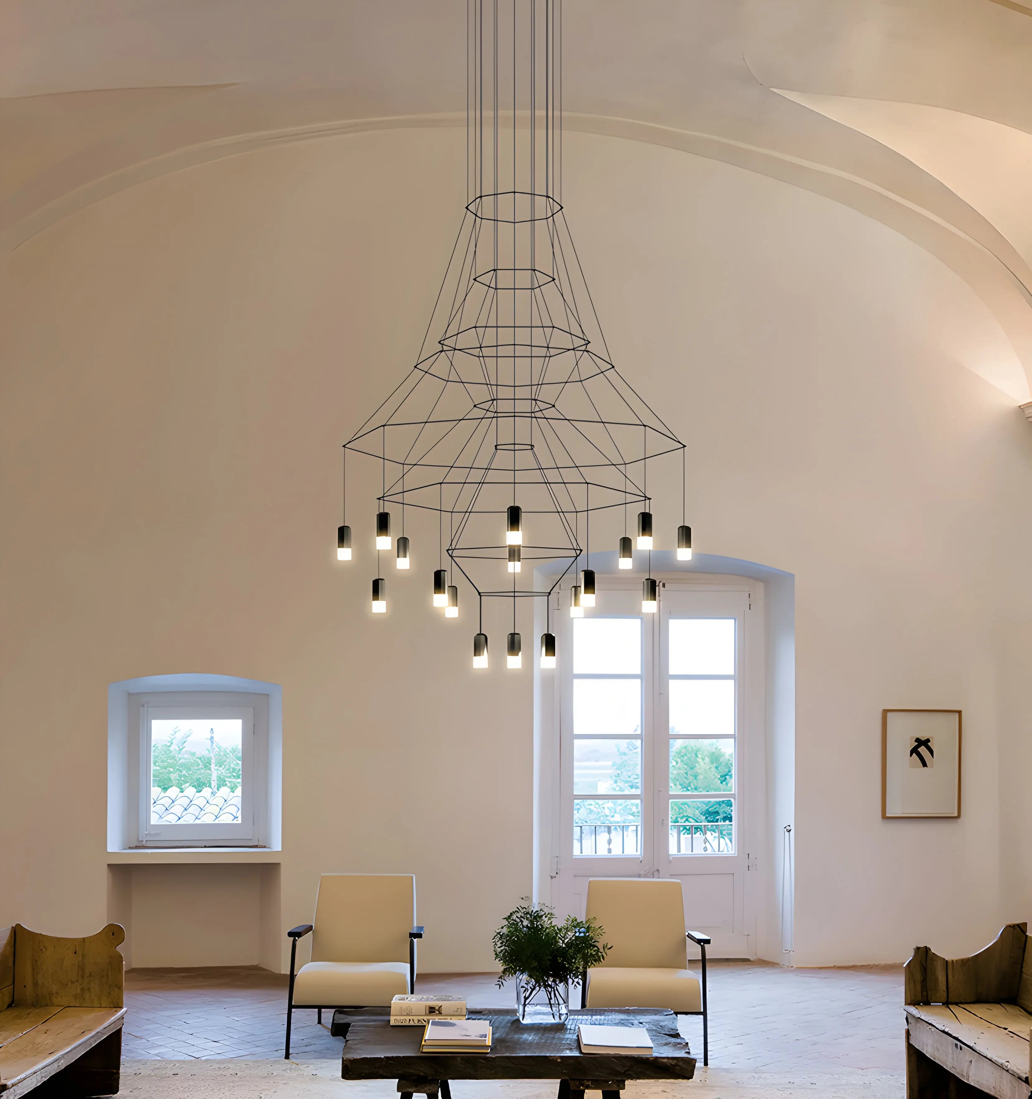 Lines Chandelier - Yiarolight