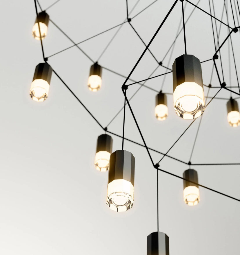 Lines Chandelier - Yiarolight
