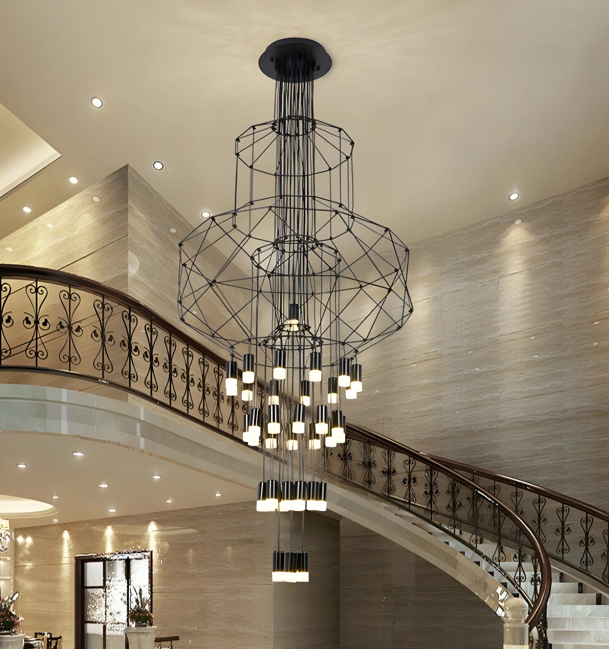 Lines Chandelier - Yiarolight