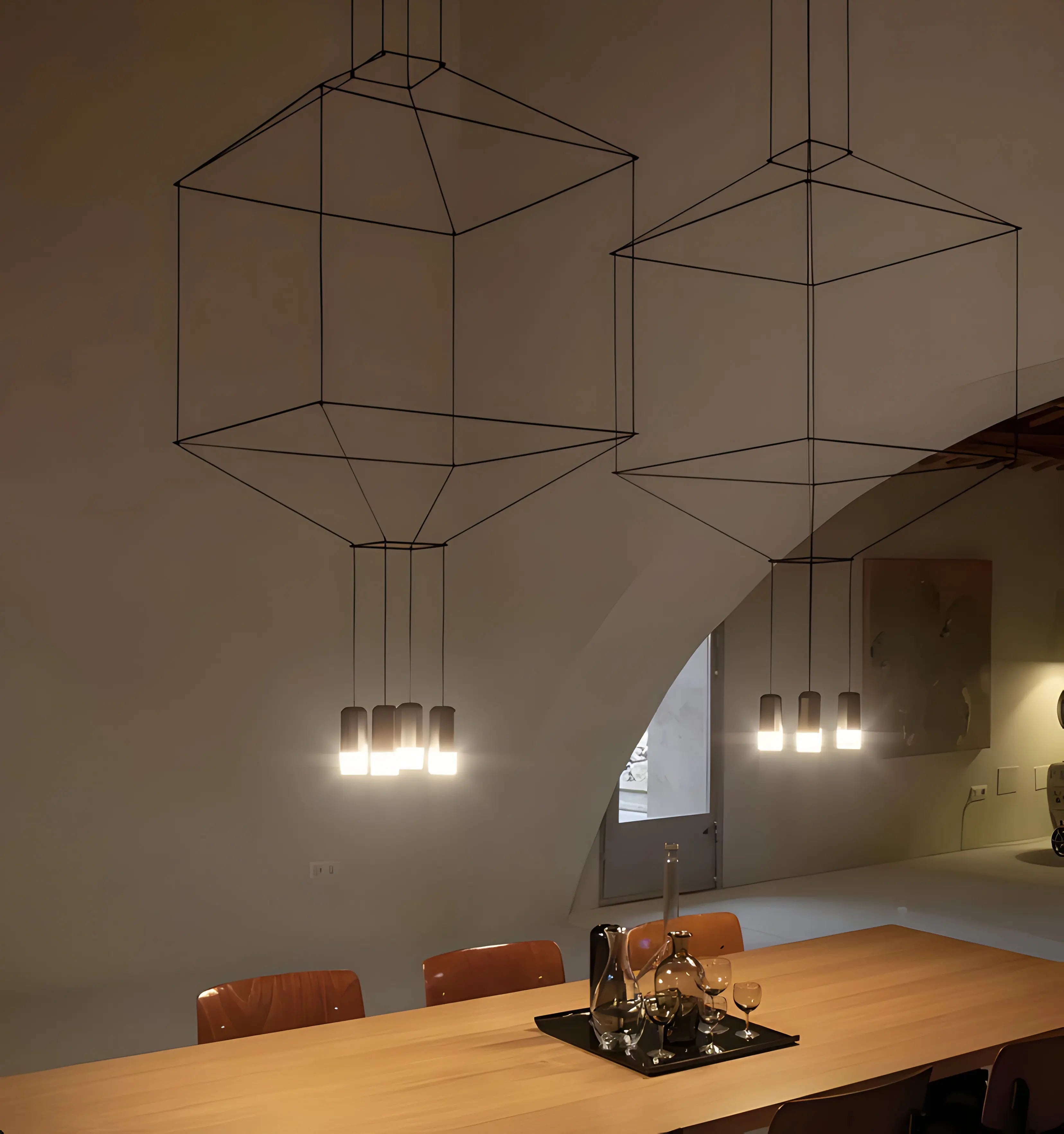 Lines Chandelier - Yiarolight