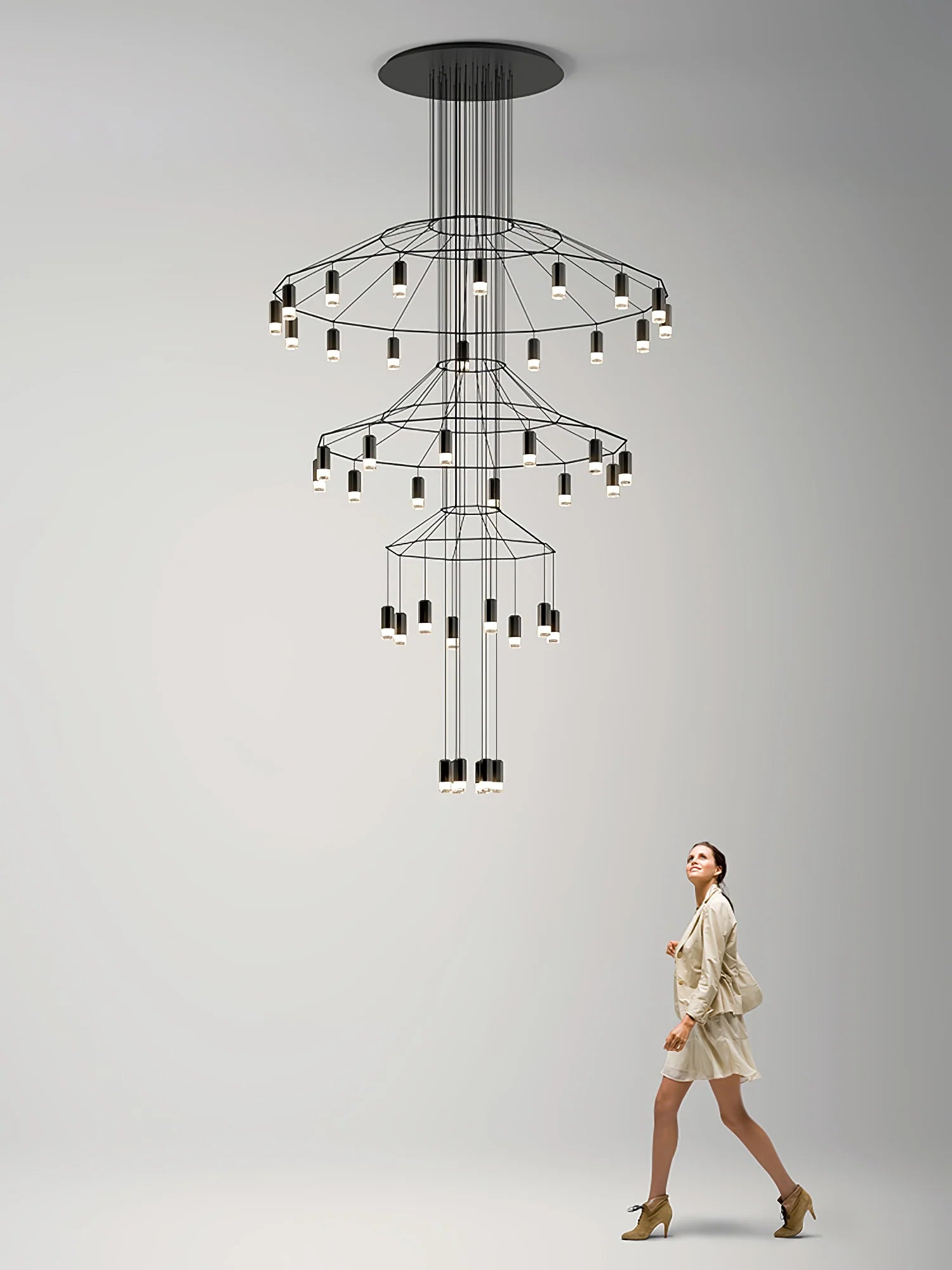 Lines Chandelier - Yiarolight