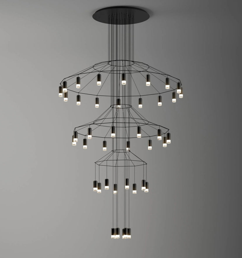 Lines Chandelier - Yiarolight