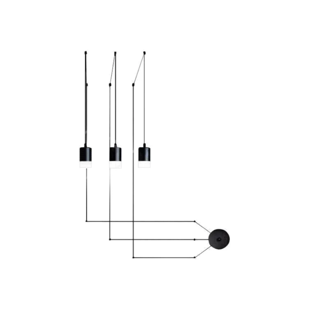 Lines free-form Pendant light - Yiarolight