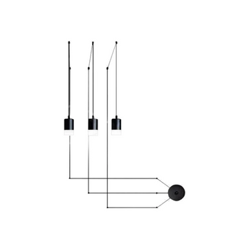 Lines free-form Pendant light - Yiarolight