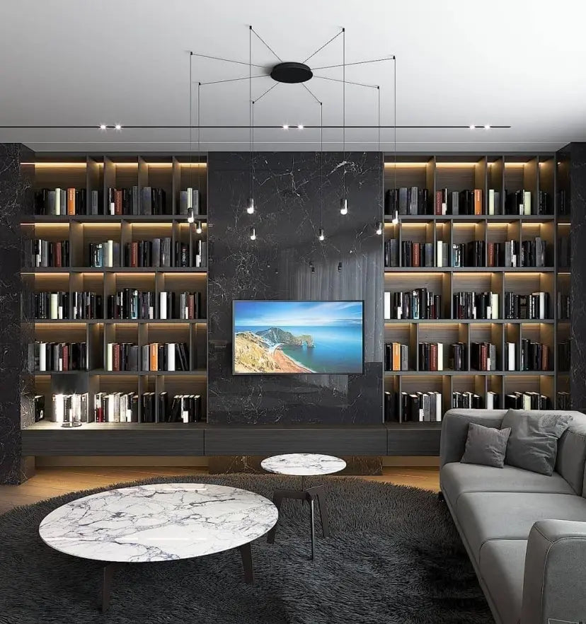 Lines free-form Pendant light - Yiarolight