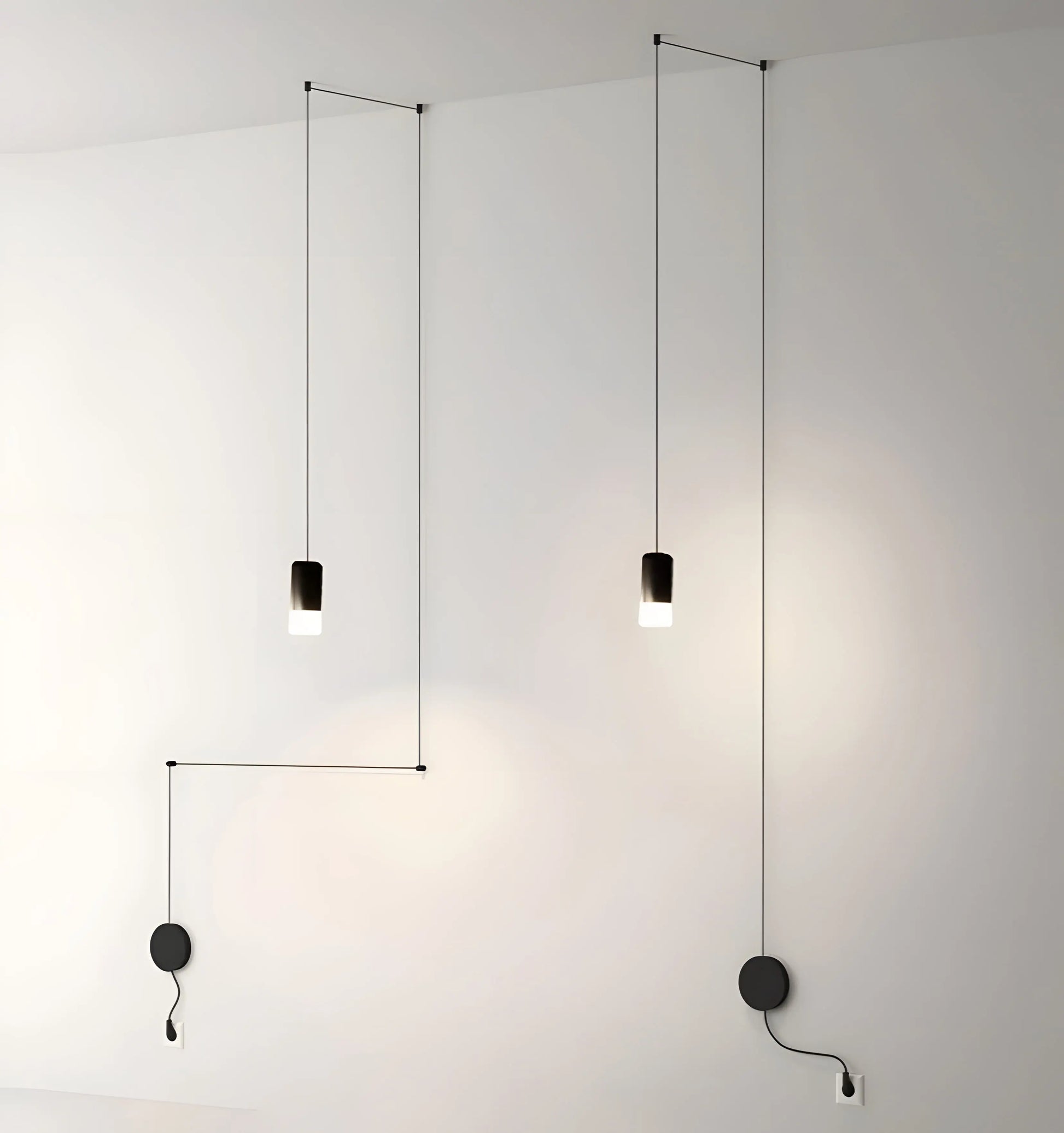 Lines free-form Pendant light - Yiarolight