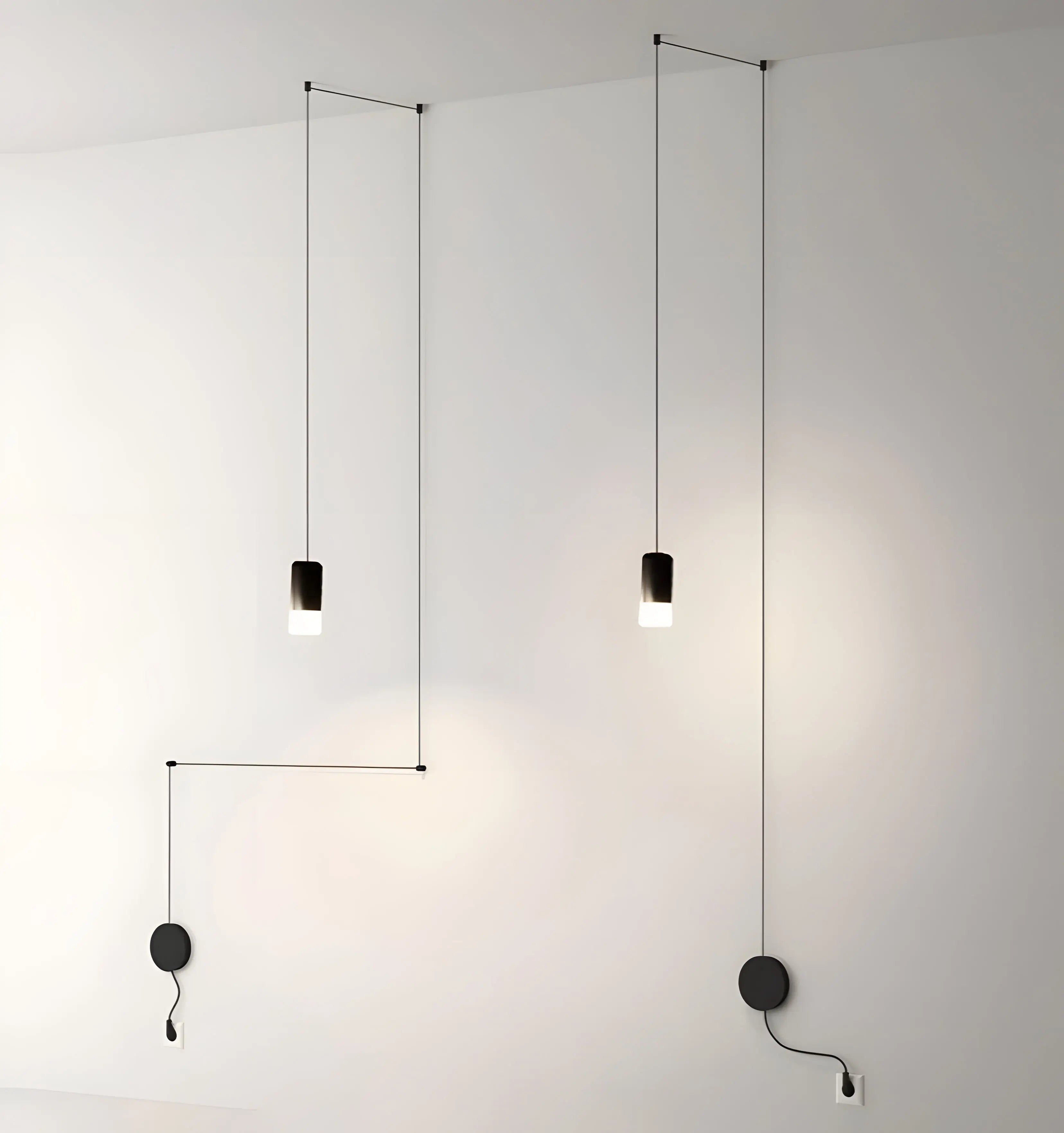 Lines free-form Pendant light - Yiarolight