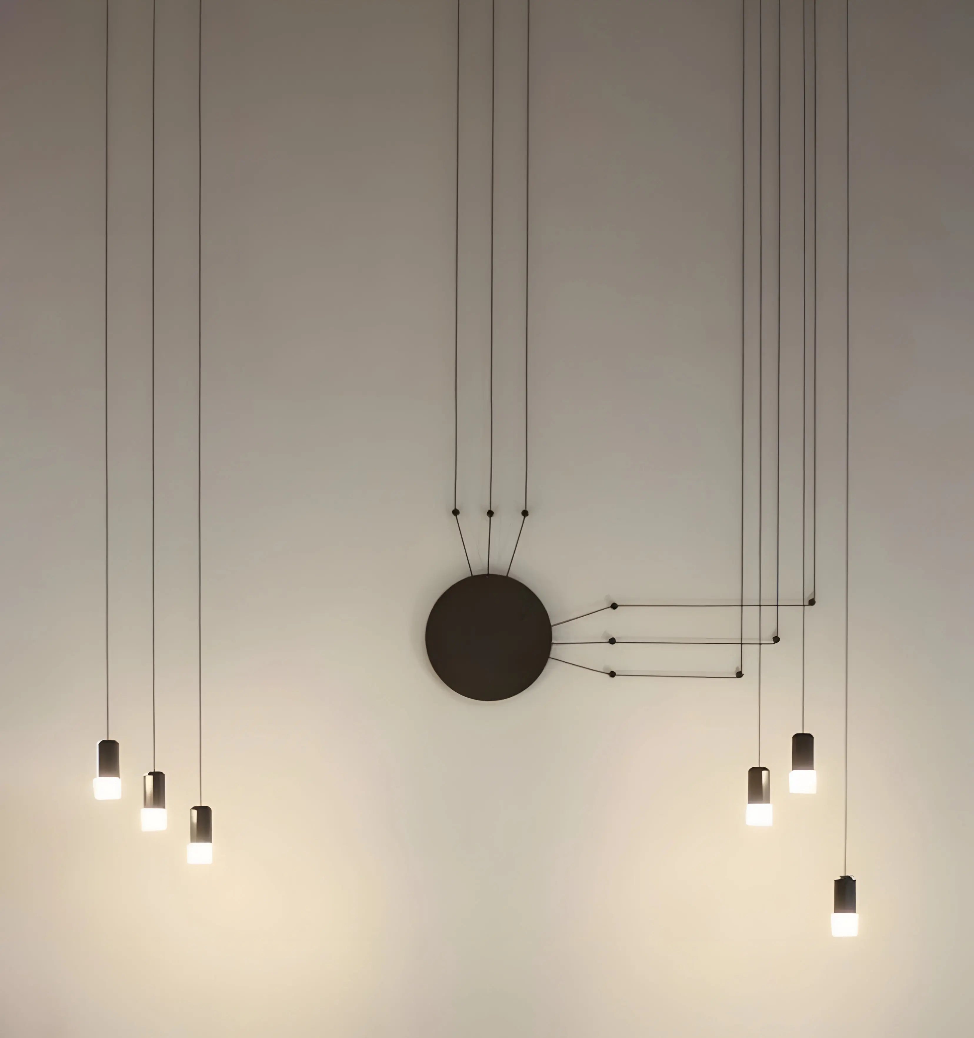 Lines free-form Pendant light - Yiarolight