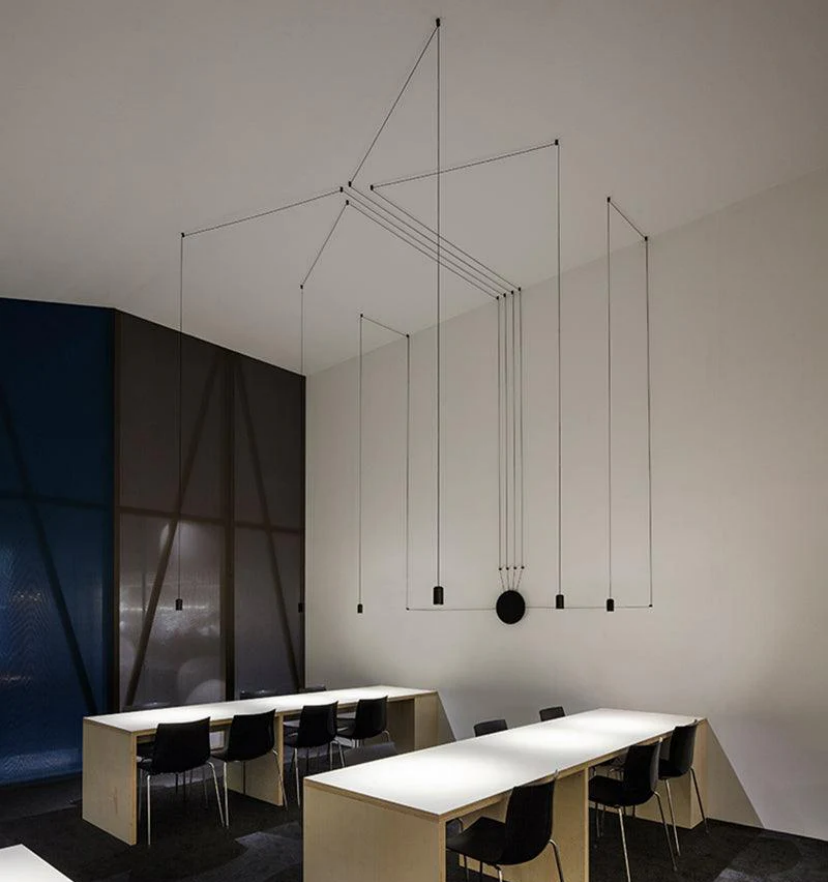 Lines free-form Pendant light - Yiarolight