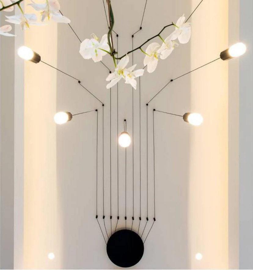 Lines free-form Pendant light - Yiarolight