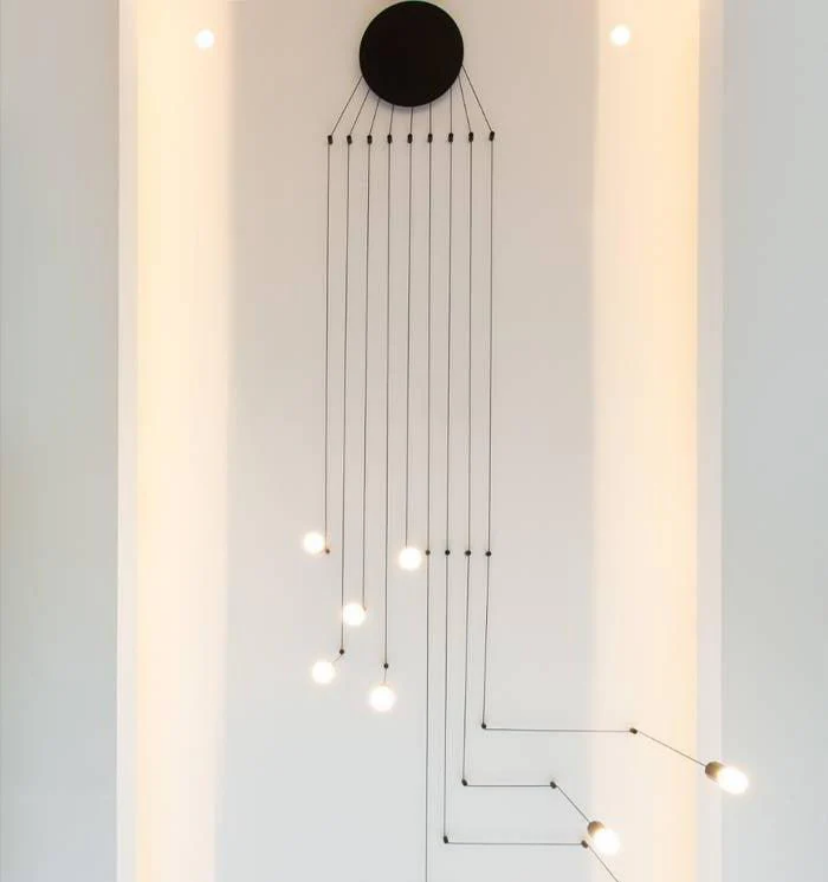 Lines free-form Pendant light - Yiarolight
