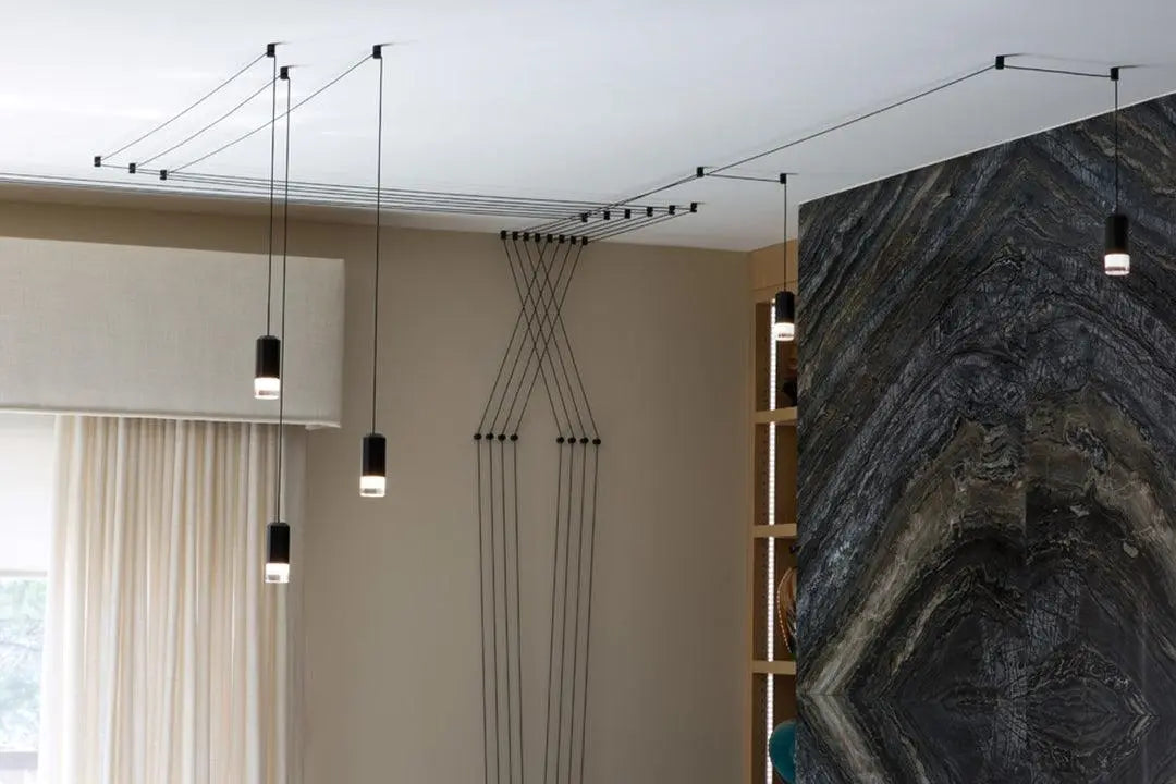 Lines free-form Pendant light - Yiarolight