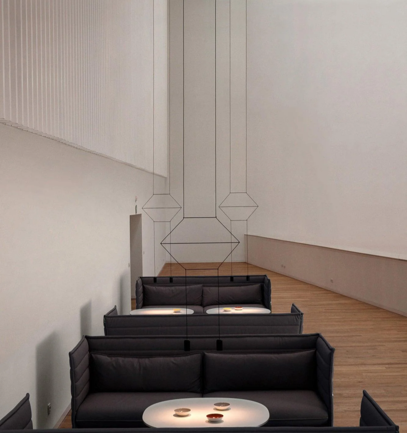 Lines free-form Pendant light - Yiarolight
