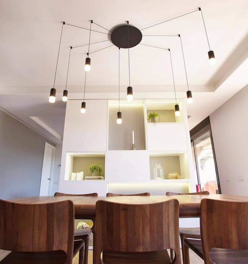 Lines free-form Pendant light - Yiarolight