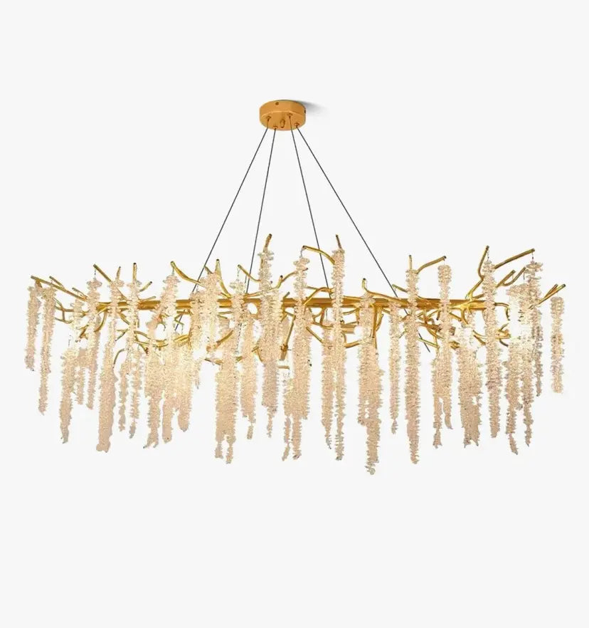 Wisteria Flower Crystal Chandelier - Yiarolight