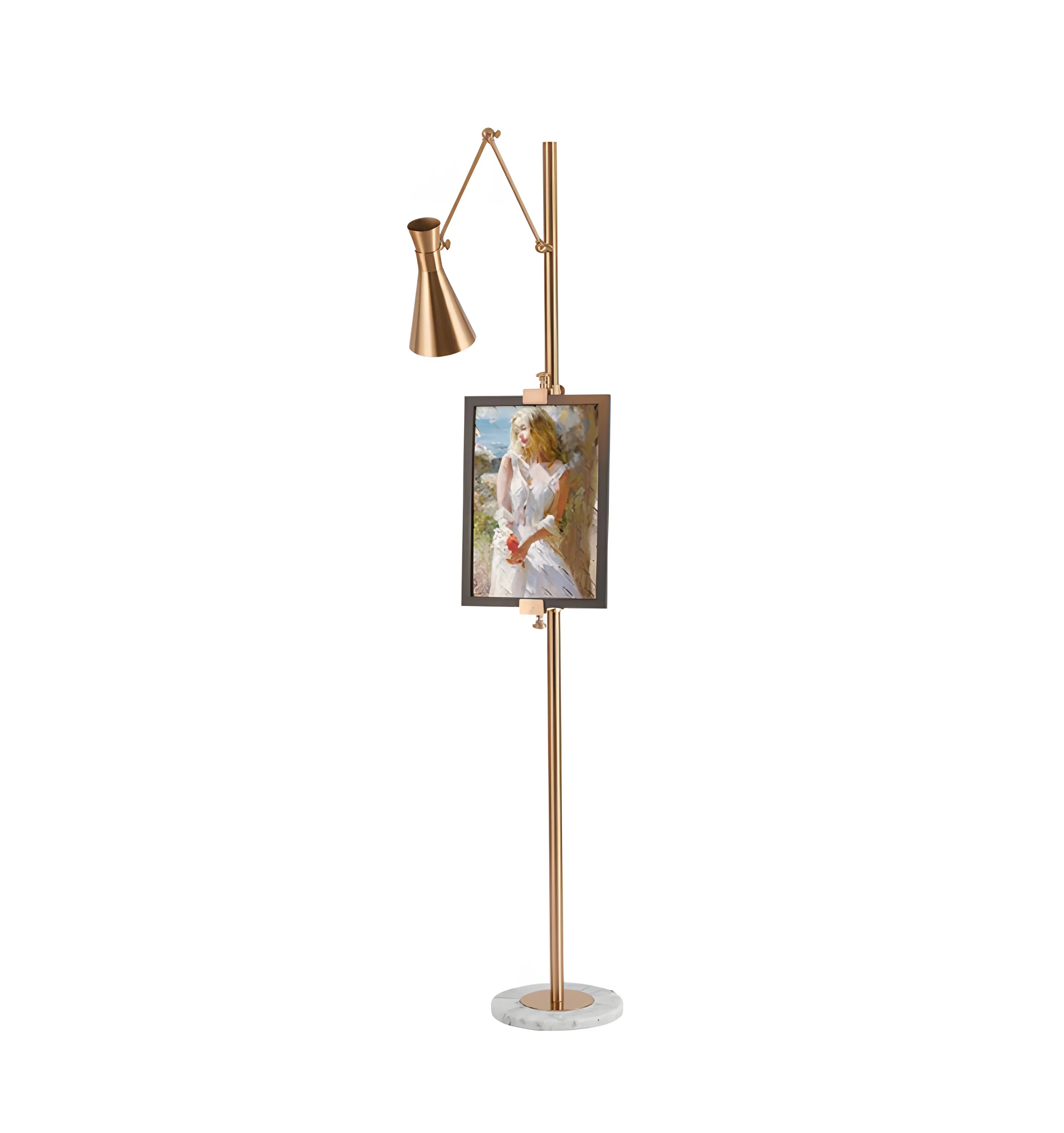 With Frame Support Floor Lamp - Yiarolight