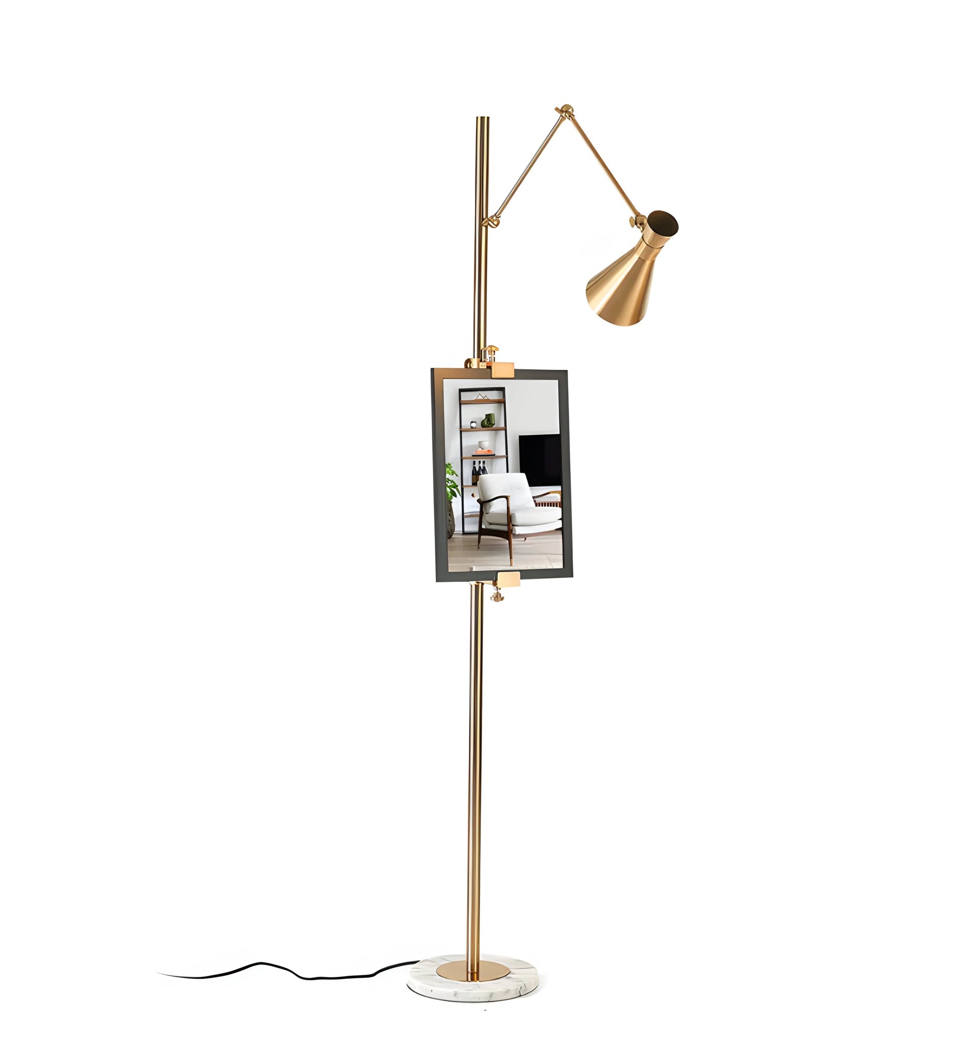 With Frame Support Floor Lamp - Yiarolight