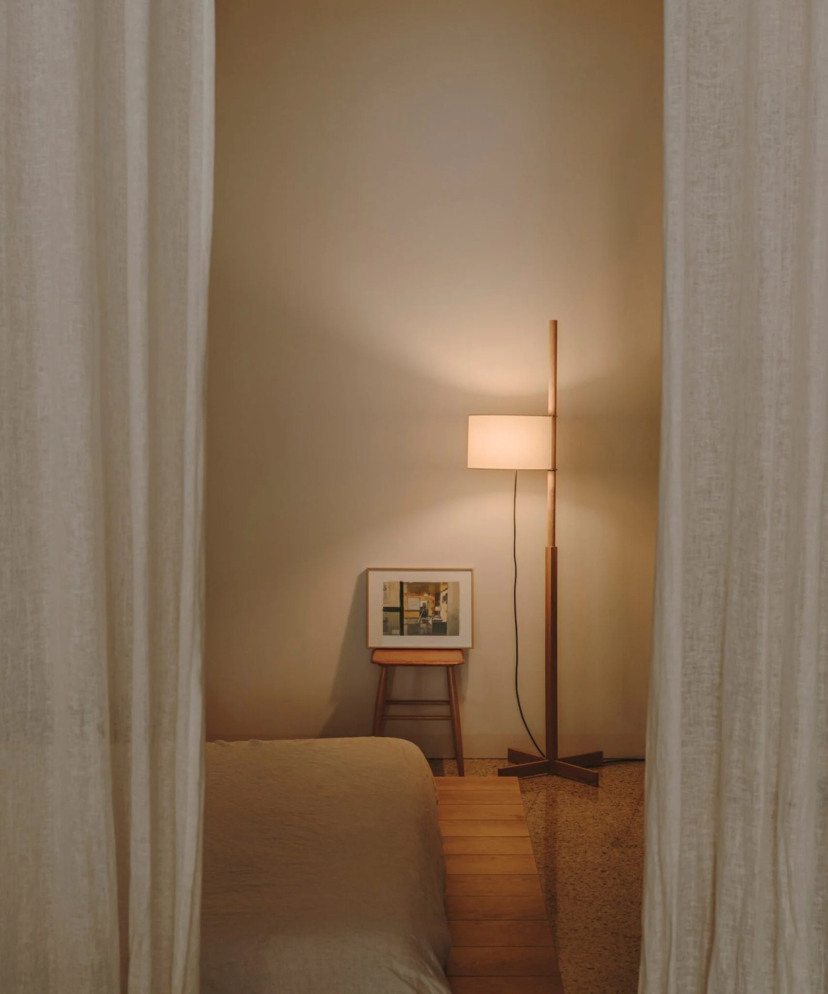 Wood Tmm Floor Lamp - Yiarolight