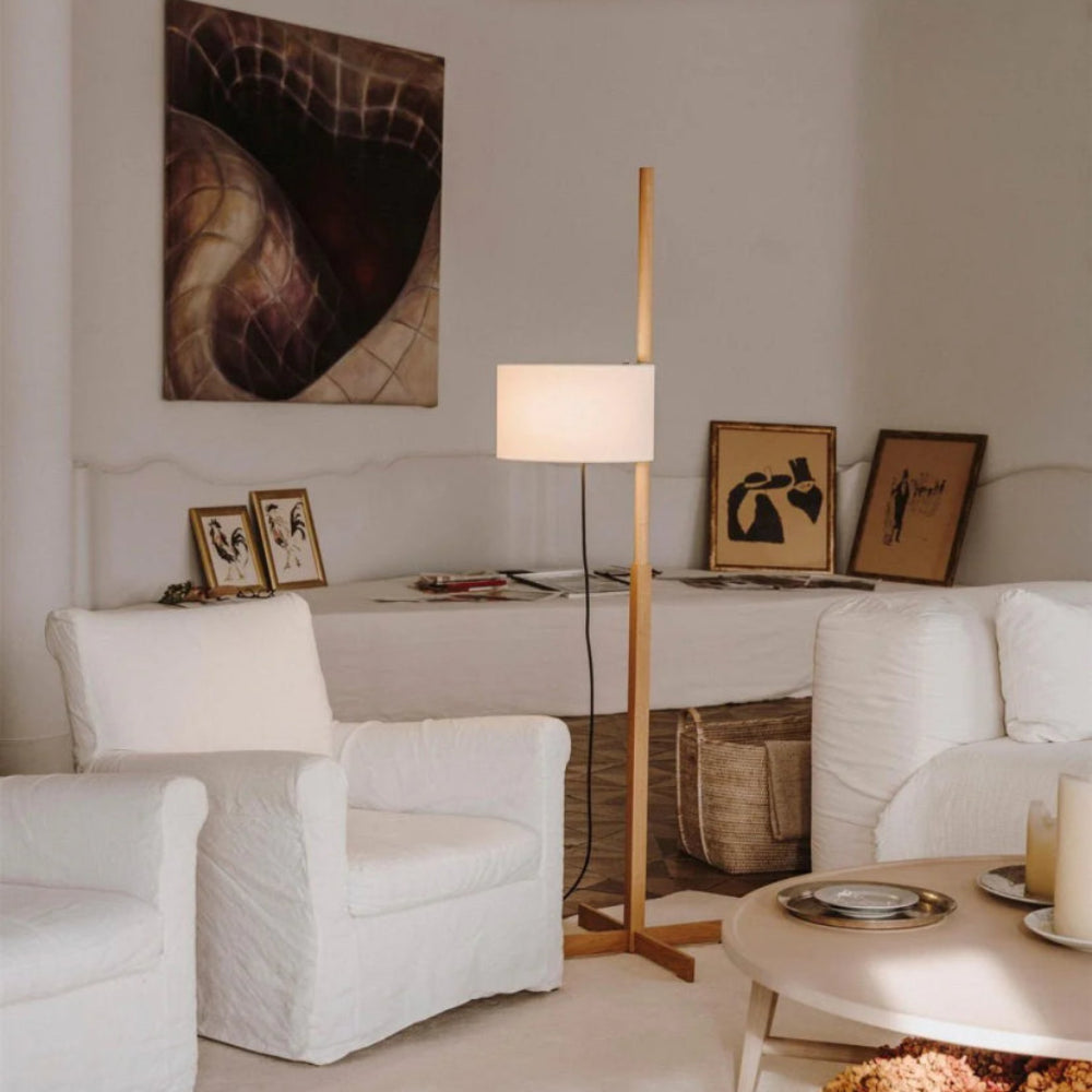Wood Tmm Floor Lamp - Yiarolight