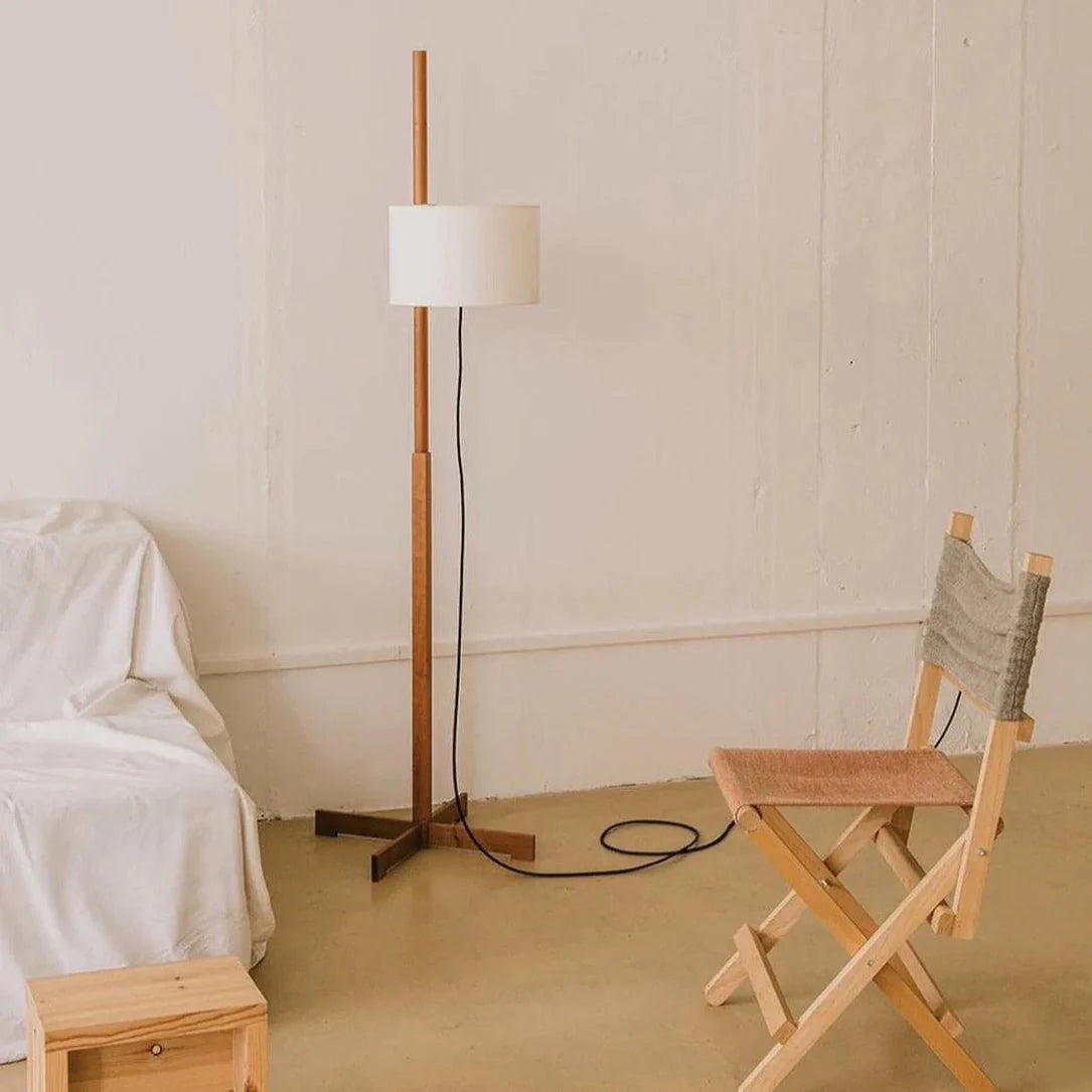 Wood Tmm Floor Lamp - Yiarolight