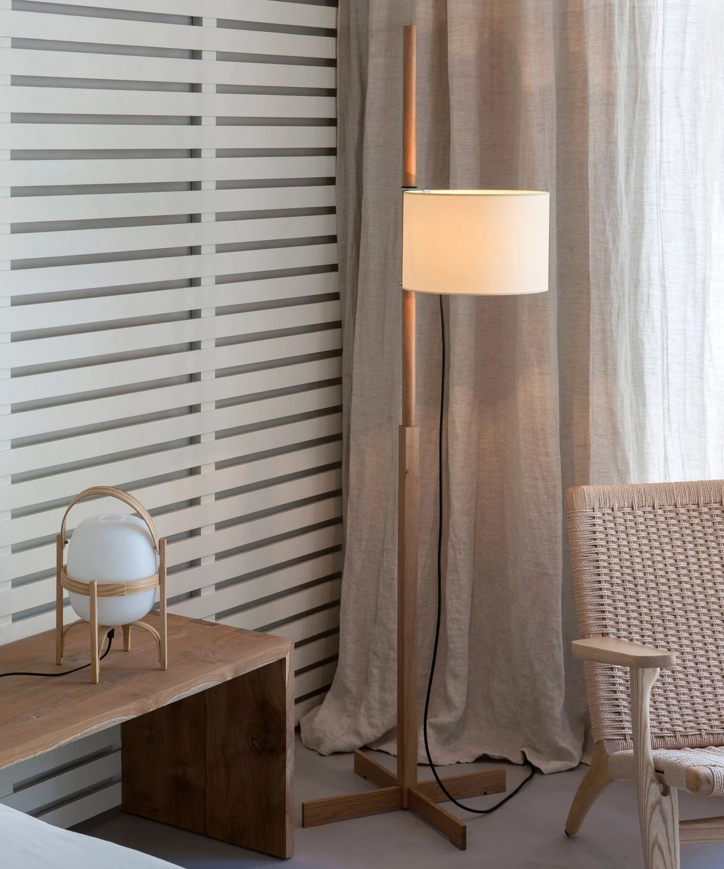 Wood Tmm Floor Lamp - Yiarolight