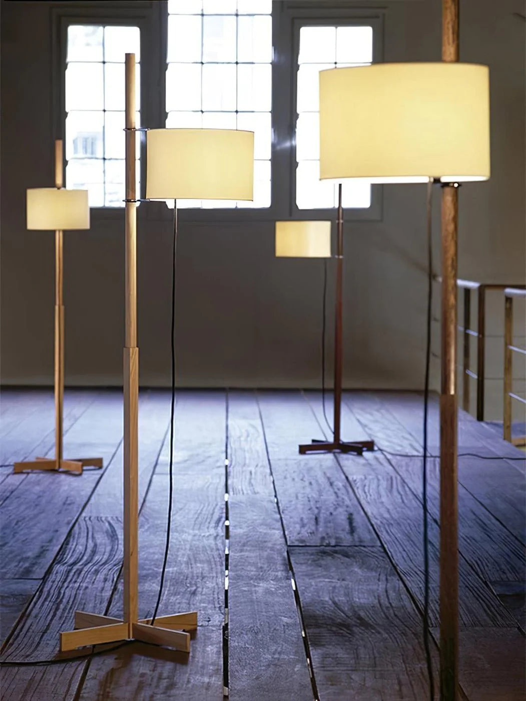 Wood Tmm Floor Lamp - Yiarolight
