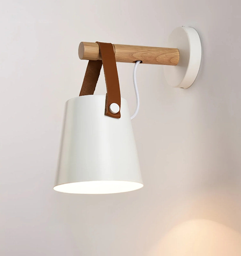 Wooden Conical Wall Light - Yiarolight