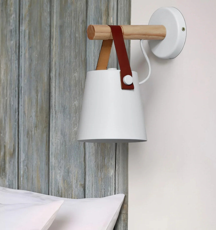 Wooden Conical Wall Light - Yiarolight