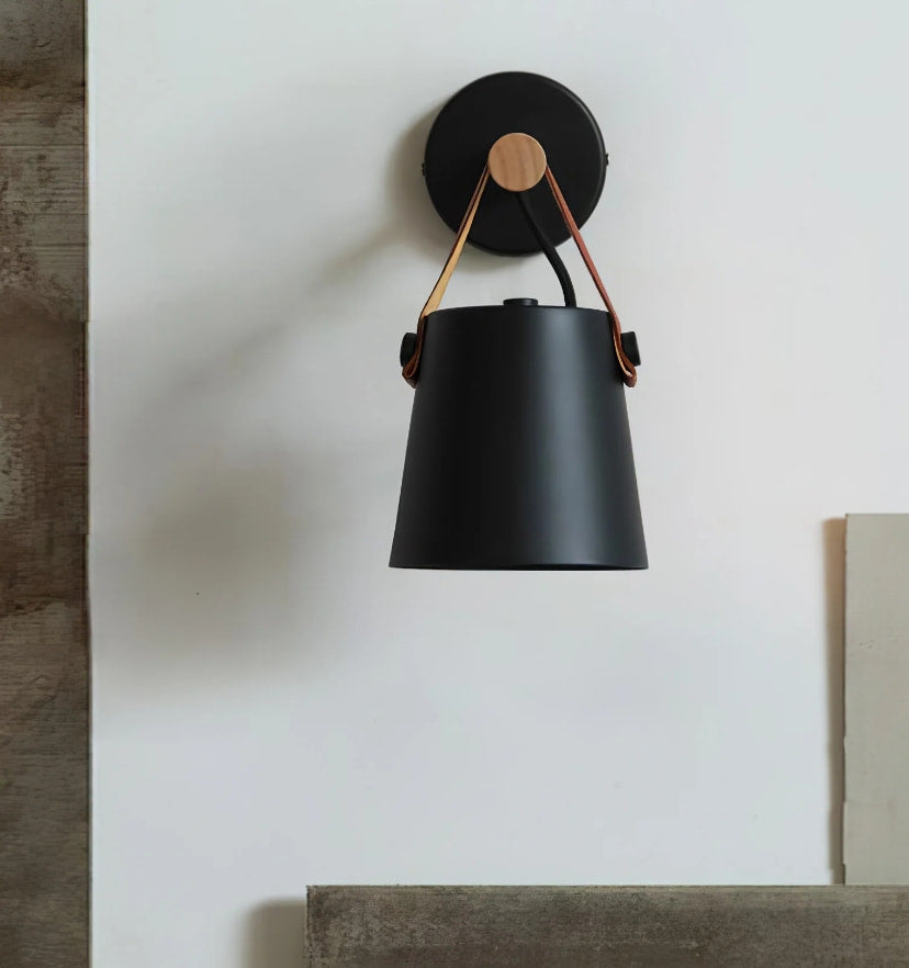 Wooden Conical Wall Light - Yiarolight