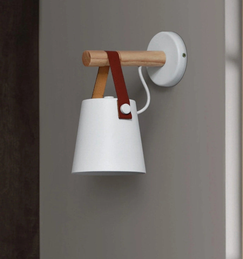 Wooden Conical Wall Light - Yiarolight