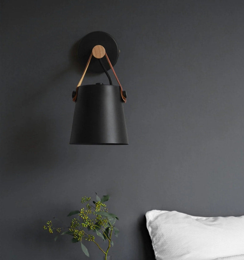 Wooden Conical Wall Light - Yiarolight