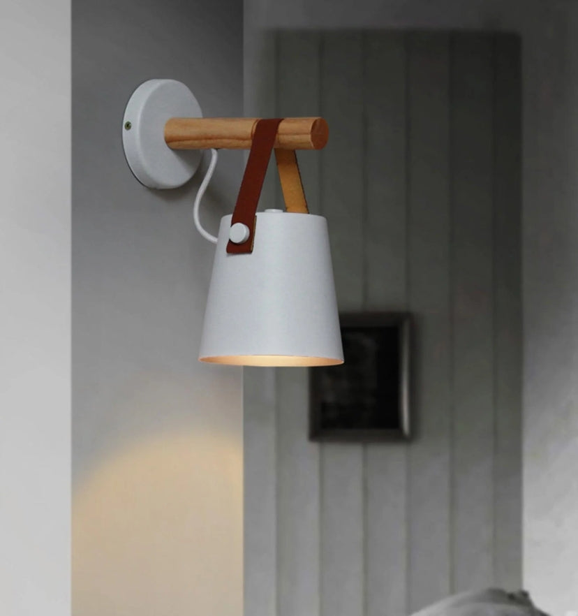 Wooden Conical Wall Light - Yiarolight