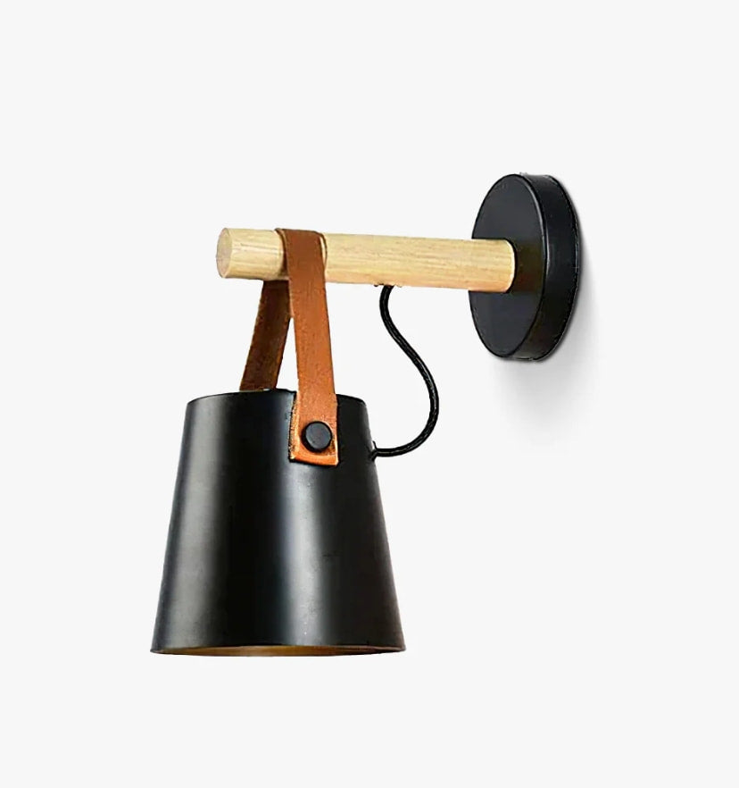 Wooden Conical Wall Light - Yiarolight