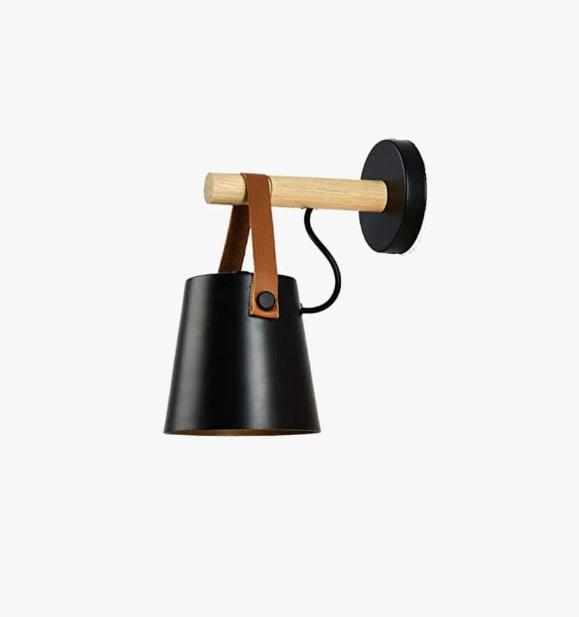 Wooden Conical Wall Light - Yiarolight