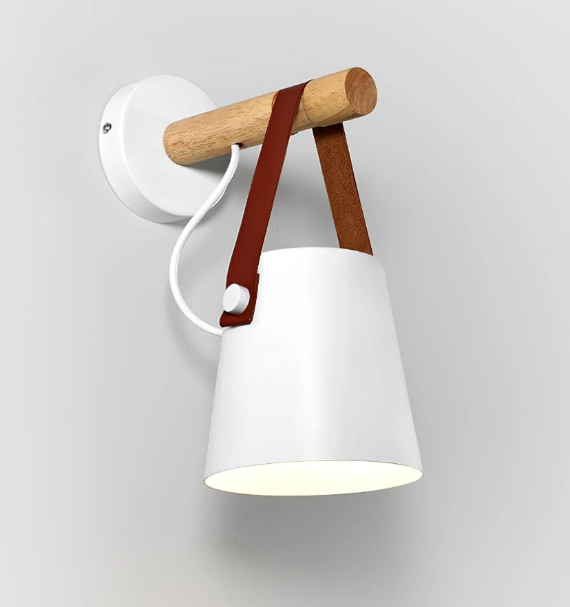 Wooden Conical Wall Light - Yiarolight