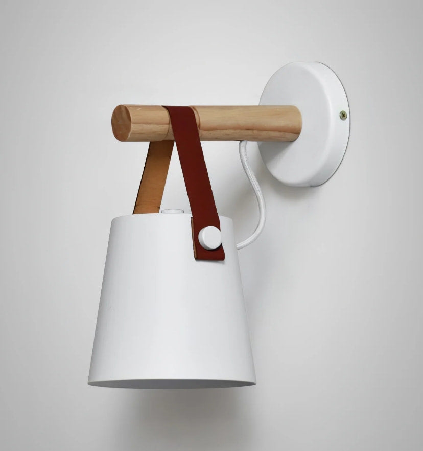 Wooden Conical Wall Light - Yiarolight