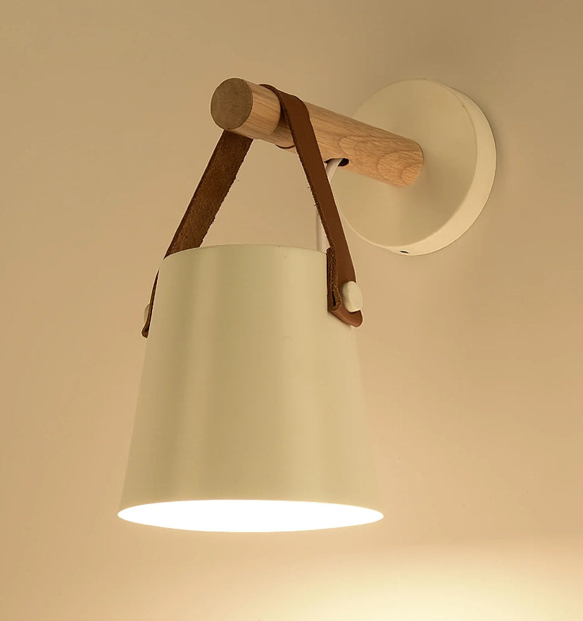 Wooden Conical Wall Light - Yiarolight