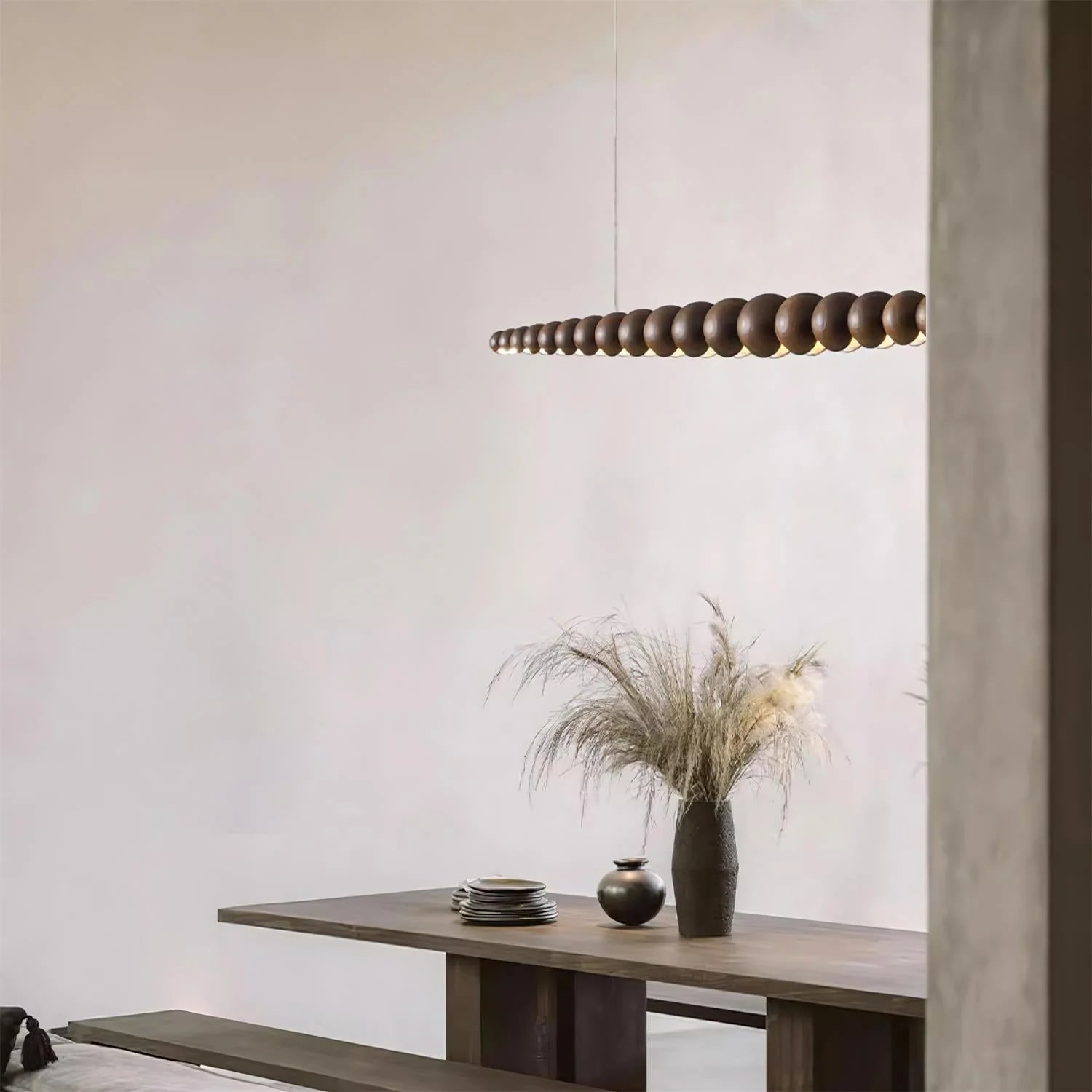 Woodline Orb Chandelier - Yiarolight