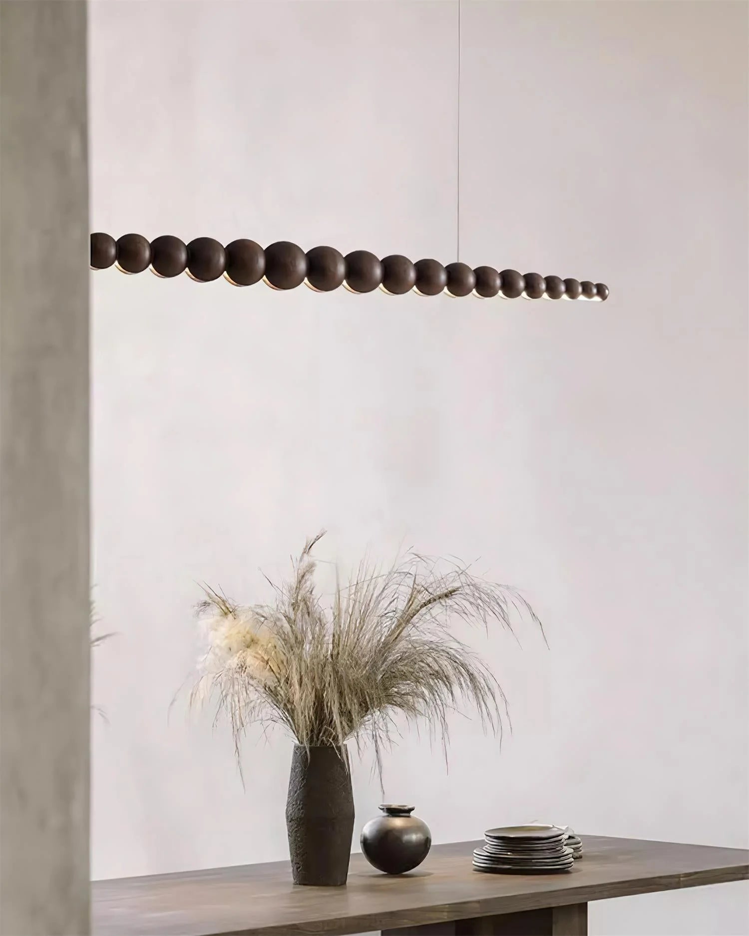 Woodline Orb Chandelier - Yiarolight