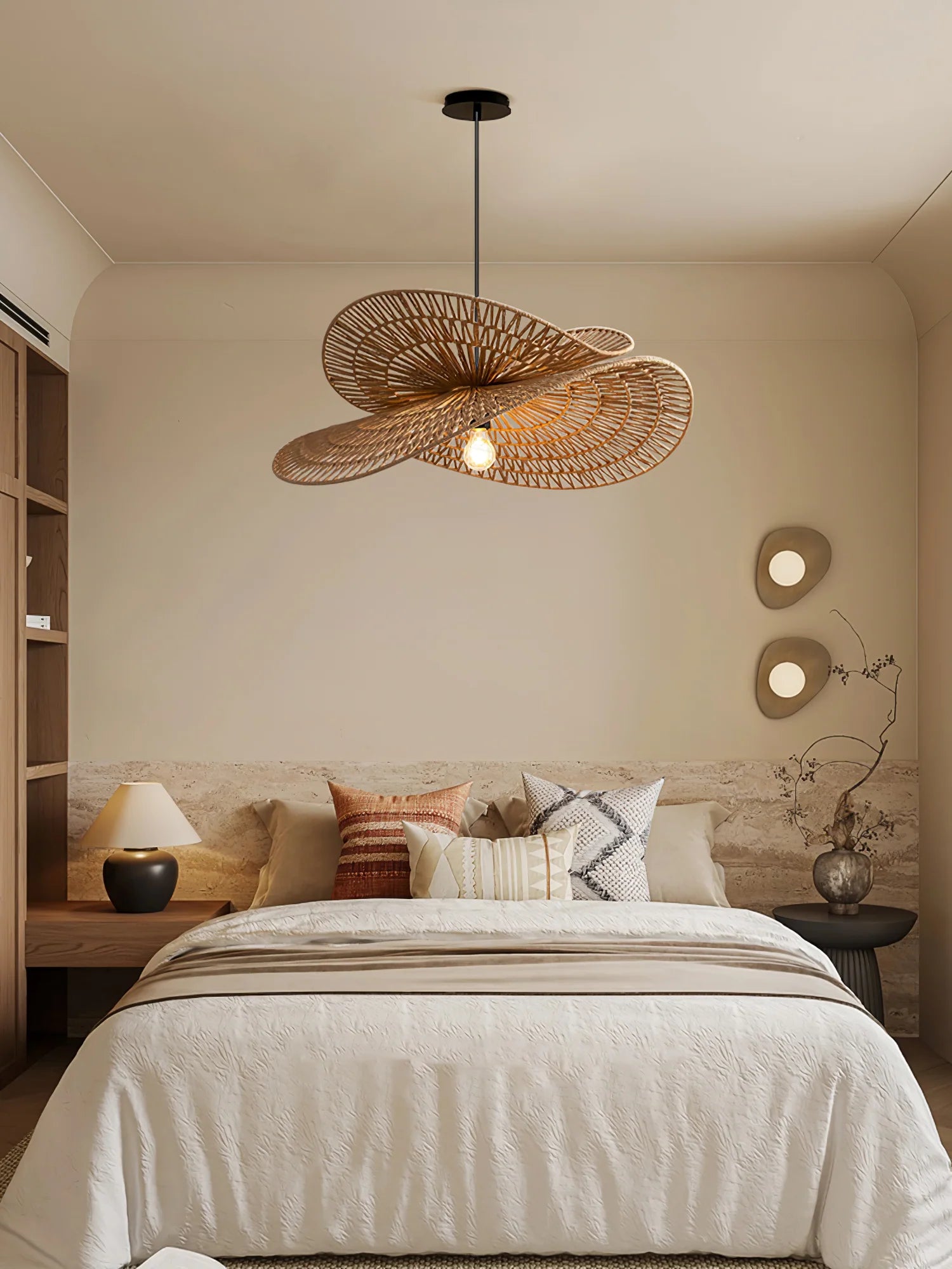 Woven Breeze Pendant Light - Auraolight