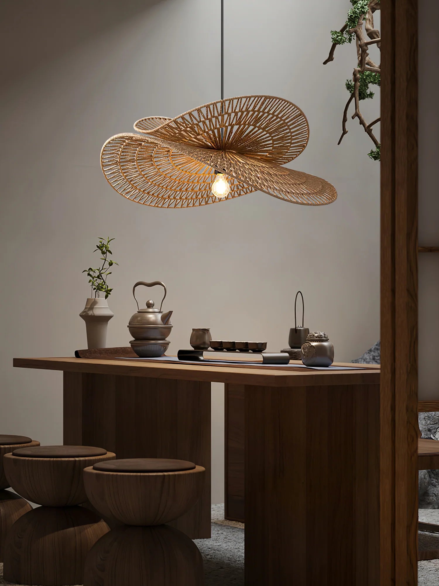 Woven Breeze Pendant Light - Auraolight