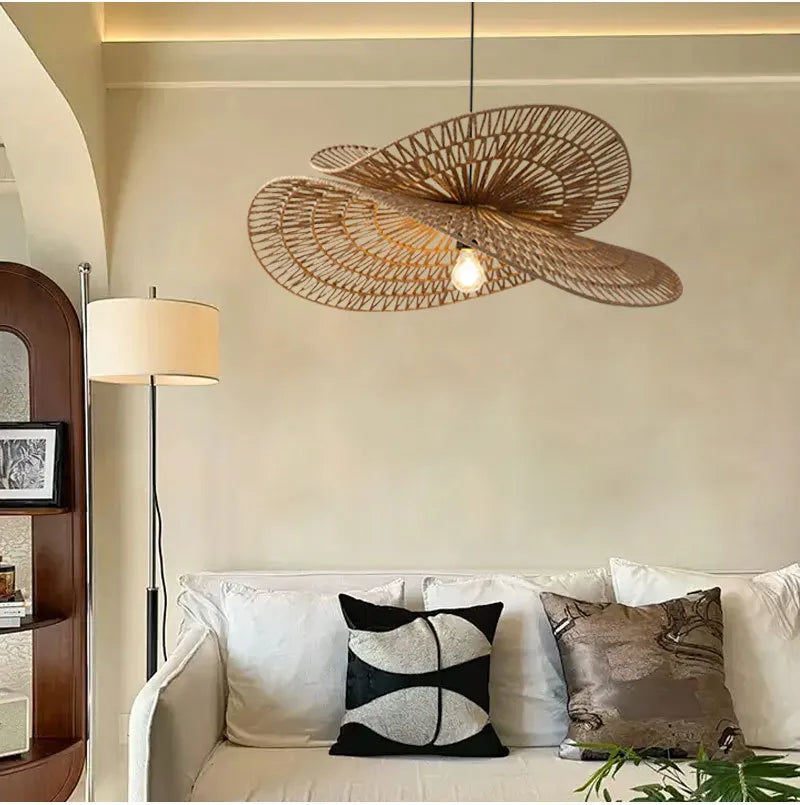 Woven Breeze Pendant Light - Auraolight