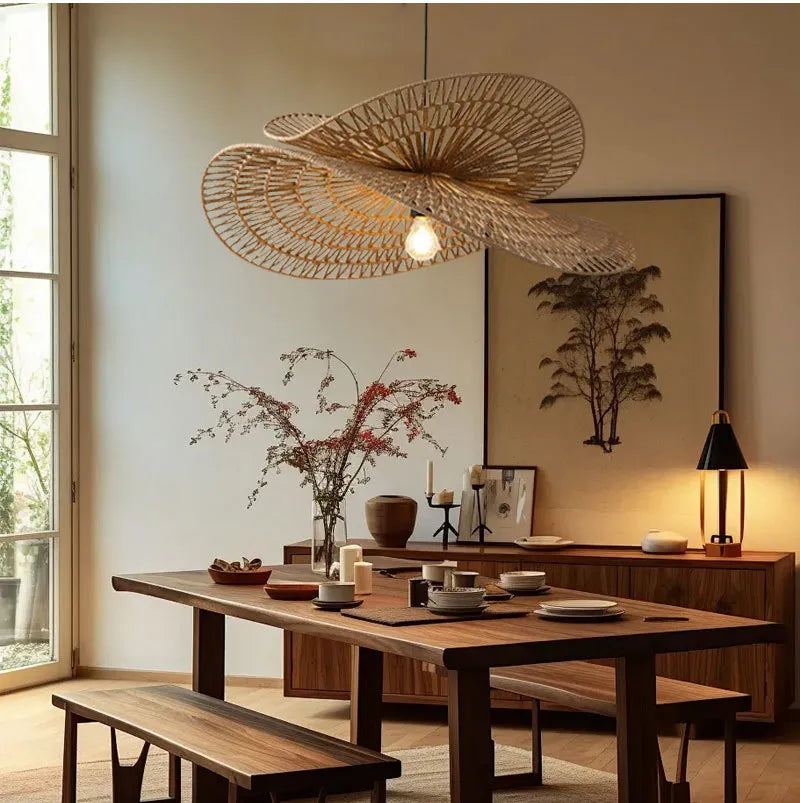 Woven Breeze Pendant Light - Auraolight