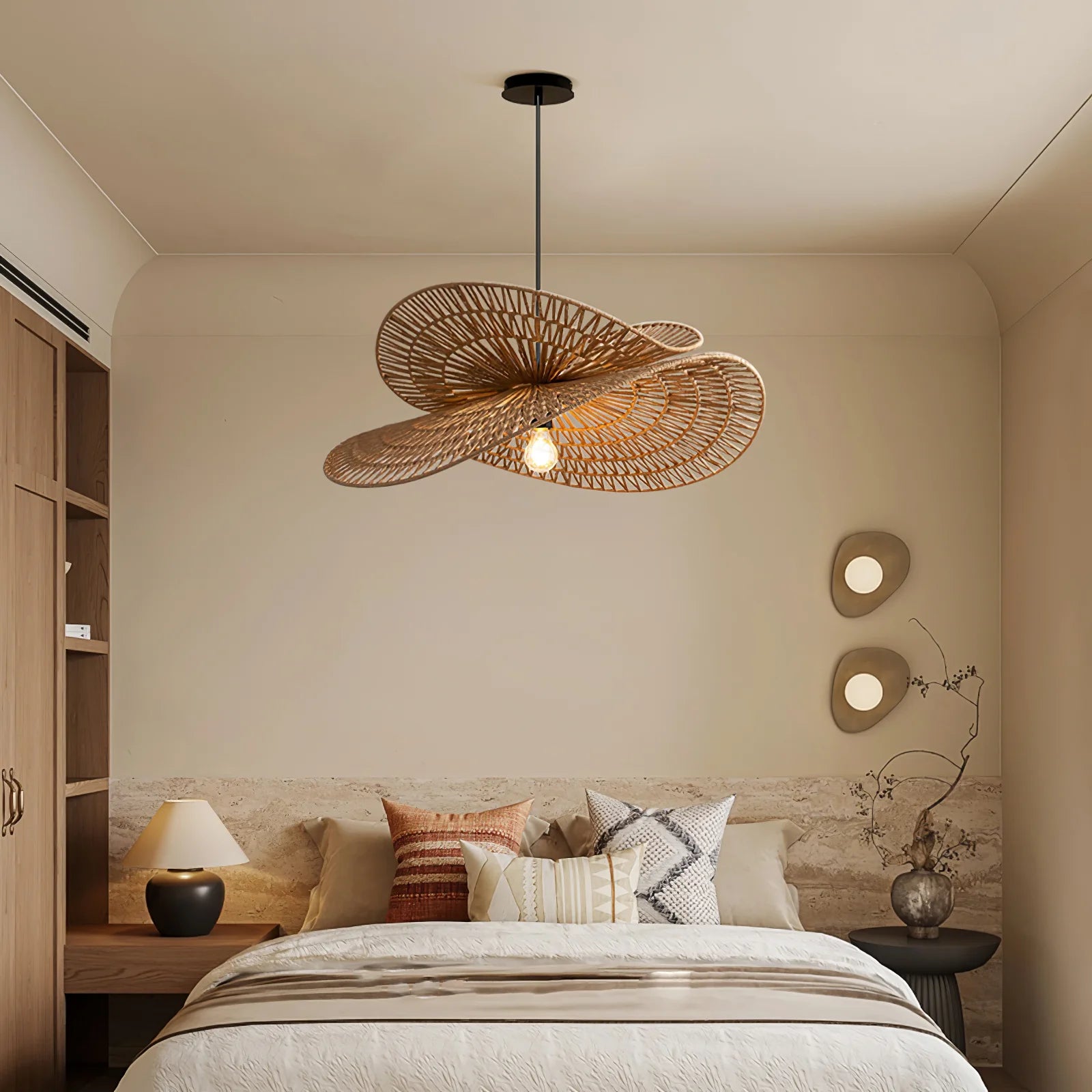 Woven Breeze Pendant Light - Auraolight