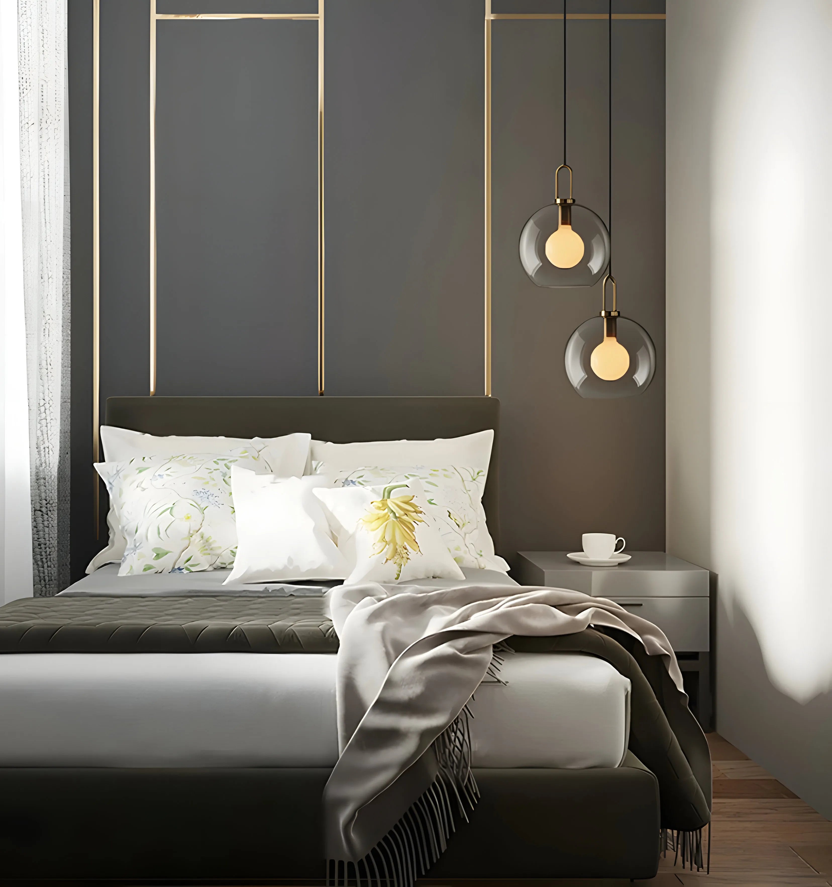 Pendulum Glass Pendant Lamp - Yiarolight