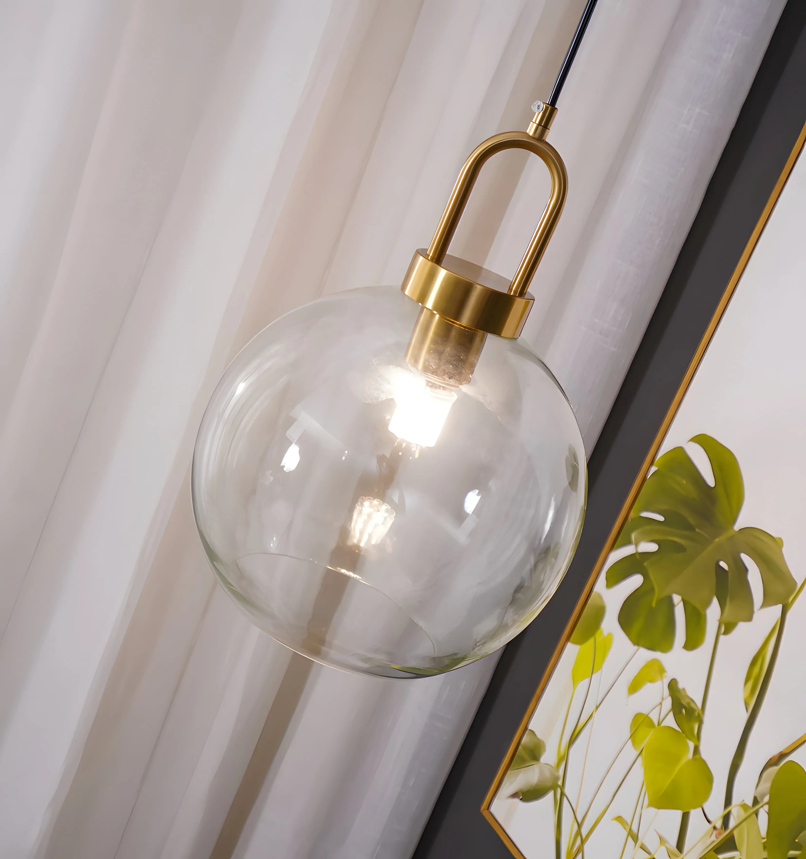 Pendulum Glass Pendant Lamp - Yiarolight