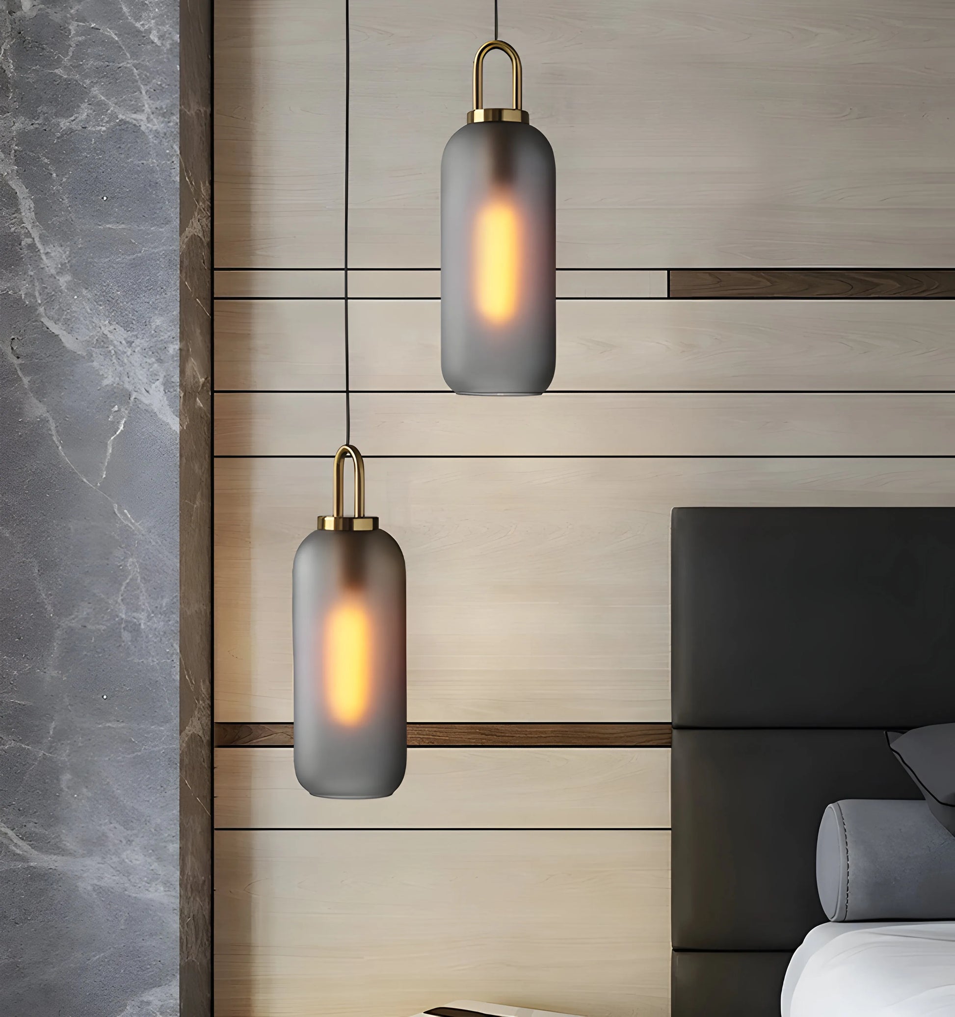 Pendulum Glass Pendant Lamp - Yiarolight