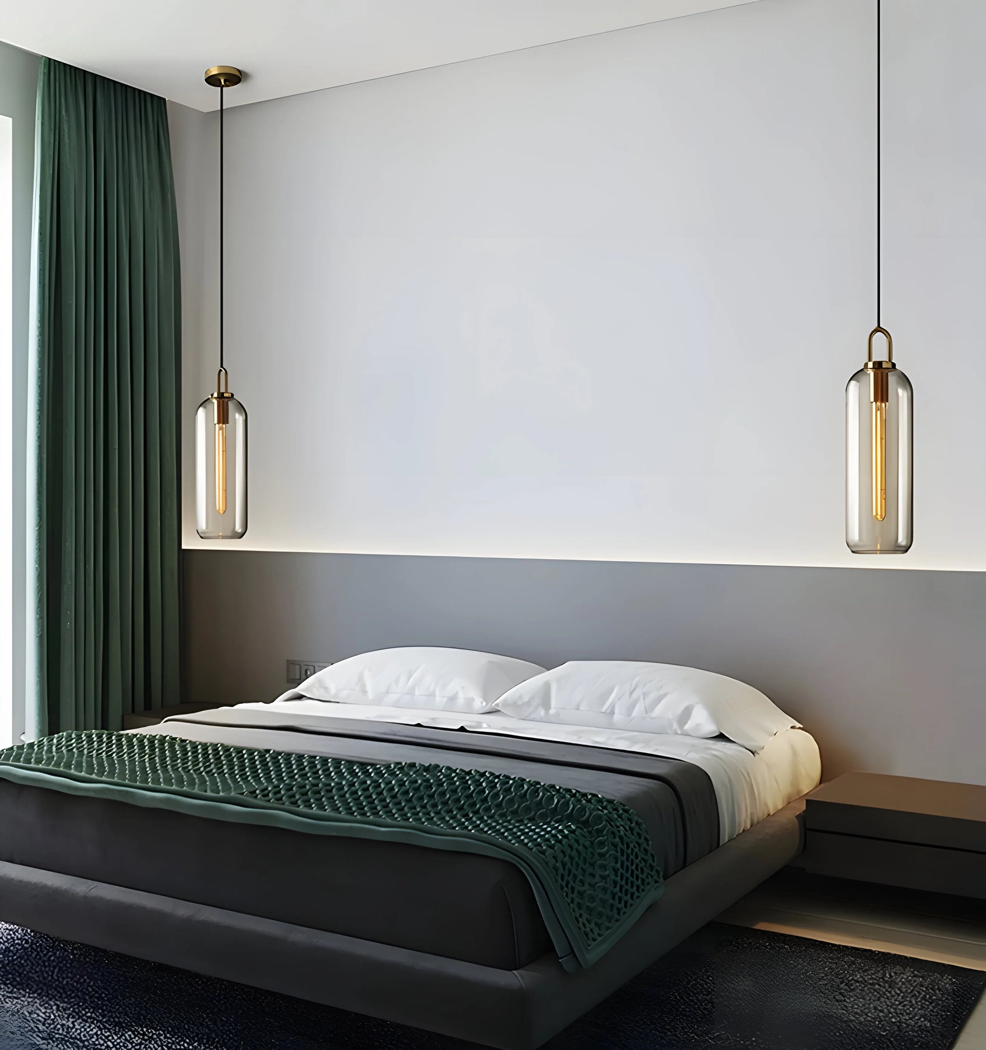 Pendulum Glass Pendant Lamp - Yiarolight