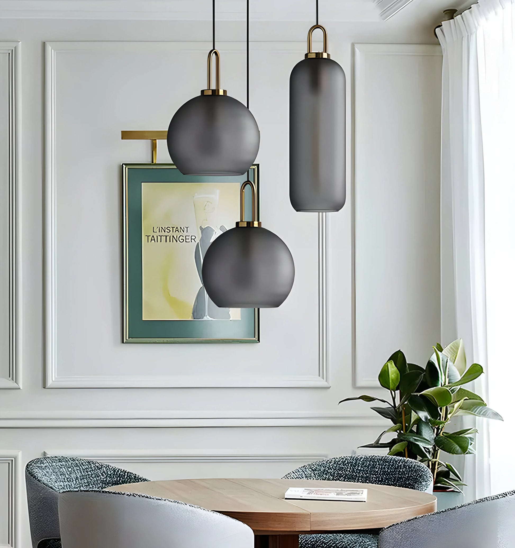 Pendulum Glass Pendant Lamp - Yiarolight